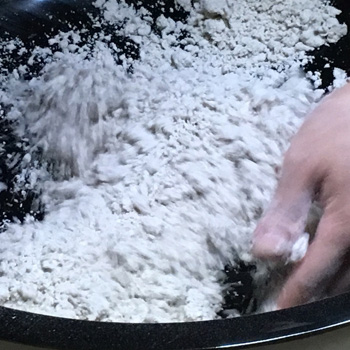 蕎麦打ち