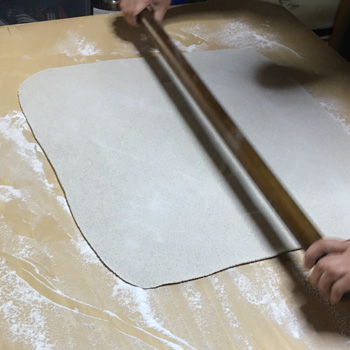 蕎麦打ち