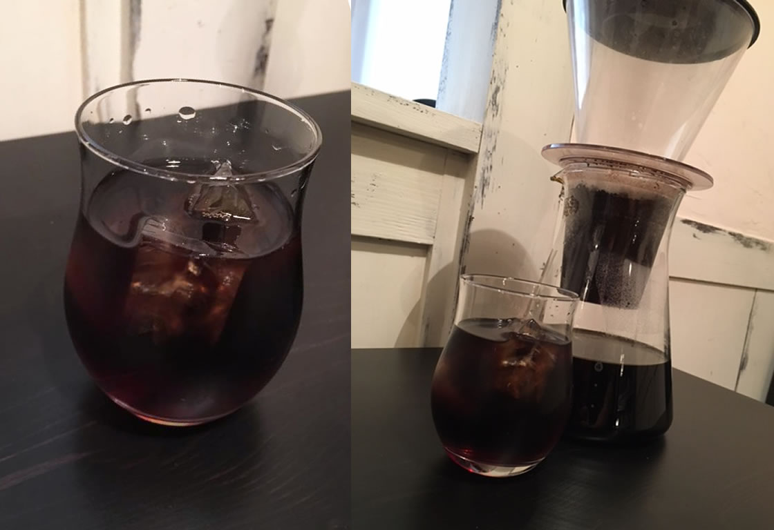 雫取りアイスコーヒー
