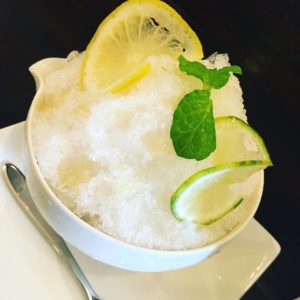 特製かき氷 はちみつレモン