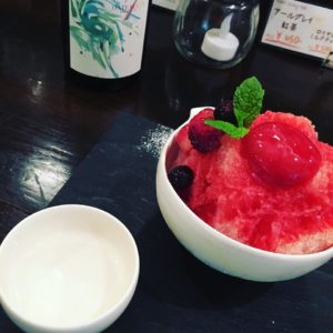 特製かき氷 いちご