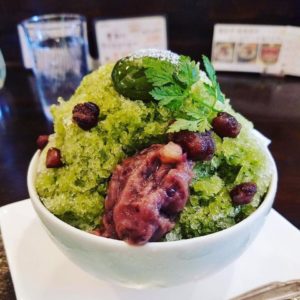 特製かき氷 抹茶