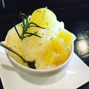 特製かき氷 パイナップル